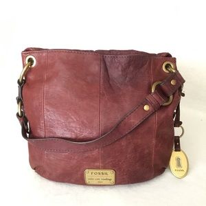 Fossil ‘Long Live Vintage 1954’ Leather Bag!